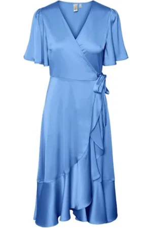 Y.A.S Damen, Kleider, Blau, MGröße: