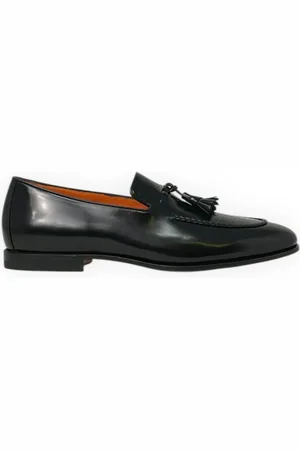 santoni Herren, Schuhe, Schwarzk, 42 EUGröße: