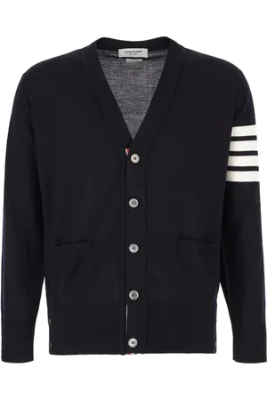Thom Browne Herren, Strickwaren, Blau, SGröße: