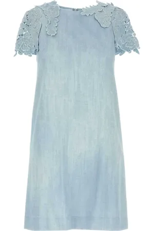 ERMANNO SCERVINO Damen, Kleider, Blau, 2XSGröße: