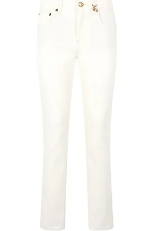 Roberto Cavalli Damen, Jeans, Weiß, XSGröße: