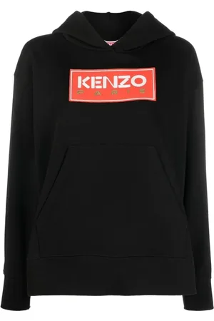 Kenzo Damen, Sweatshirts & Hoodies, Schwarzk, MGröße: