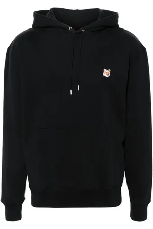 Maison Kitsuné Herren, Sweatshirts & Hoodies, Schwarzk, MGröße: