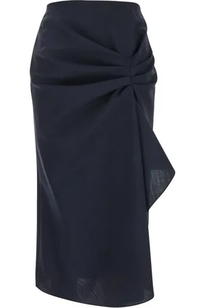 Alexander McQueen Damen, Röcke, Blau, MGröße: