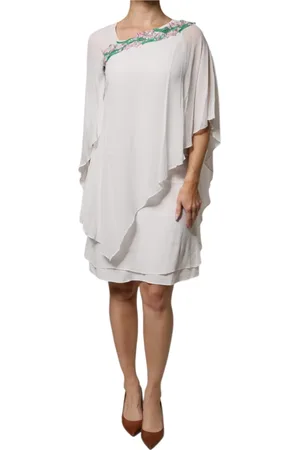 BLUMARINE Damen, Kleider, Weiß, MGröße:
