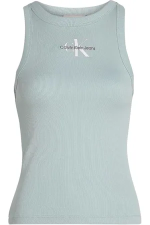 Calvin Klein Damen, Oberteile, Blau, MGröße: