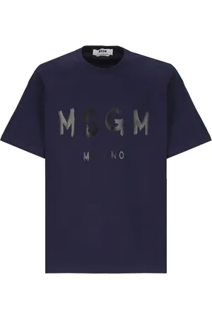 Msgm Herren, Oberteile, Blau, MGröße: