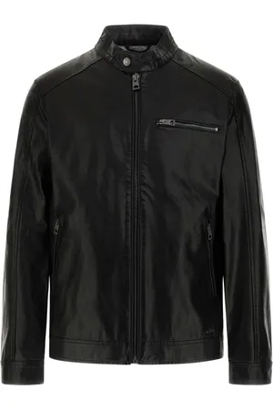 Guess Herren, Jacken, Schwarzk, LGröße: