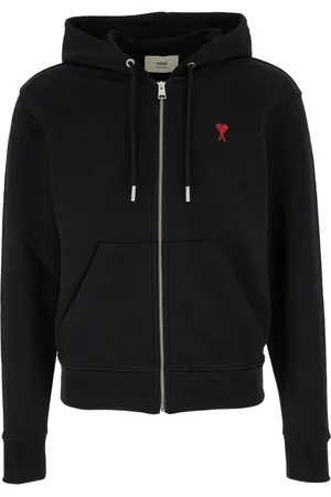 Ami Herren, Sweatshirts & Hoodies, Schwarzk, LGröße: