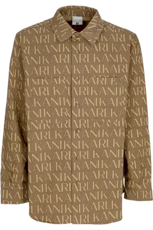 Karl Kani Herren, Shirts, Braun, LGröße:
