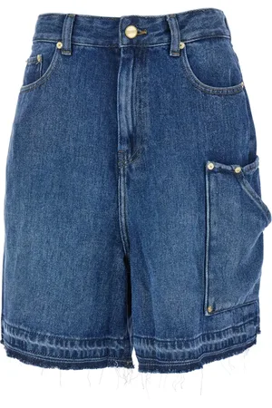 Ganni Damen, Shorts, Blau, W28Größe: