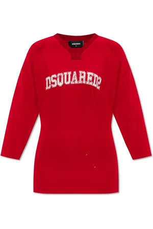 Dsquared2 Damen, Oberteile, Rot, MGröße: