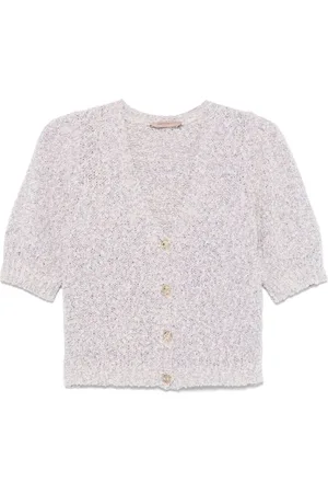 Twin-Set Damen, Strickwaren, Lila, XSGröße: