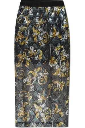 VERSACE Damen, Röcke, Schwarzk, MGröße: