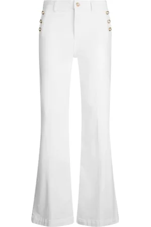 Liu Jo Damen, Hosen, Weiß, W32Größe: