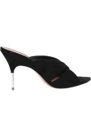 Amina Muaddi Damen, Schuhe, Schwarzk, 38 EUGröße: