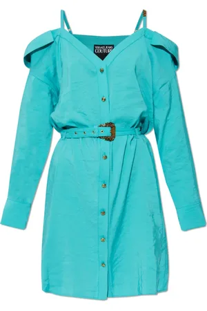 VERSACE Damen, Kleider, Blau, SGröße: