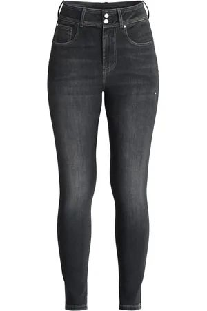 Guess Damen, Jeans, Schwarzk, LGröße: