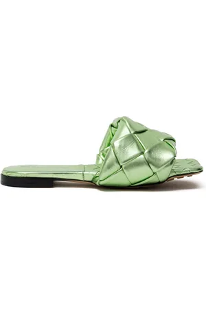 Bottega Veneta Damen, Schuhe, Grün, 37 EUGröße: