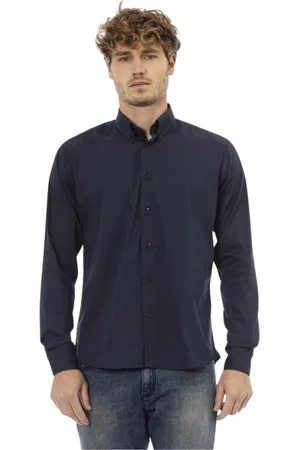 BALDININI Herren, Shirts, Blau, LGröße:
