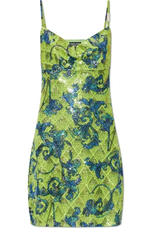 VERSACE Damen, Kleider, Grün, MGröße: