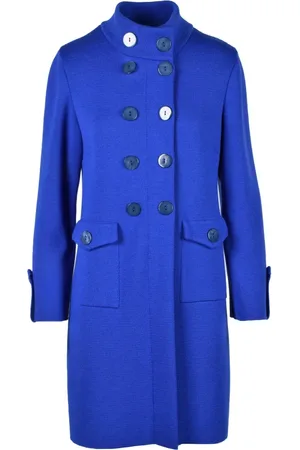 CHARLOTT Damen, Mäntel, Blau, MGröße: