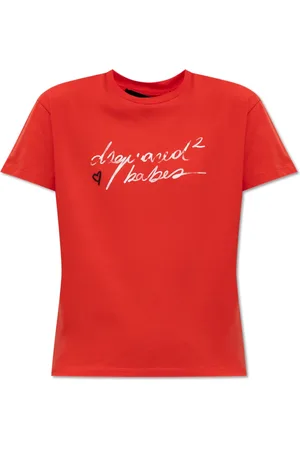 Dsquared2 Damen, Oberteile, Rot, SGröße: