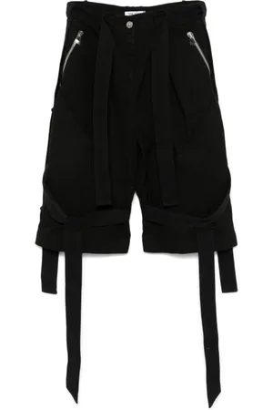 The Attico Damen, Shorts, Schwarzk, SGröße: