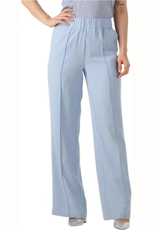 ANOTHER LABEL Damen, Hosen, Blau, LGröße:
