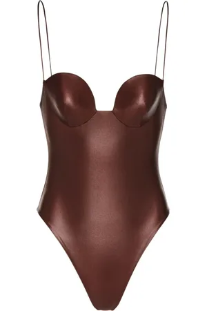MAGDA BUTRYM Damen, Bademode, Braun, SGröße: