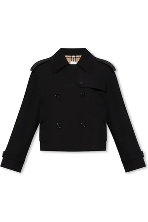 Burberry Damen, Mäntel, Schwarzk, MGröße: