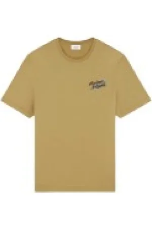 Maison Kitsuné Herren, Oberteile, Gelb, LGröße: