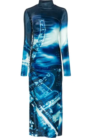 Jean Paul Gaultier Damen, Kleider, Blau, XSGröße: