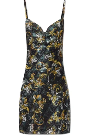 VERSACE Damen, Kleider, Schwarzk, 3XSGröße: