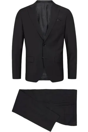Sand Herren, Anzüge, Schwarzk, 2XLGröße: