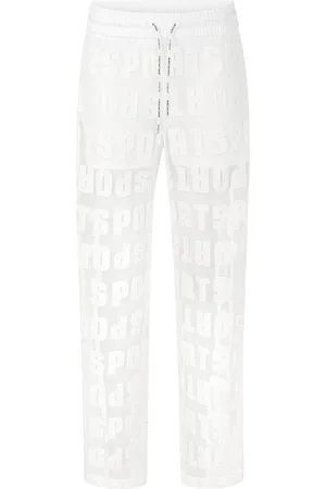 Marc Cain Damen, Hosen, Weiß, LGröße: