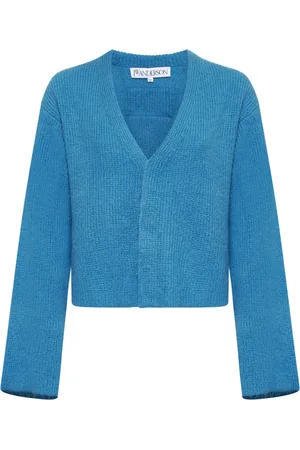J.W.Anderson Damen, Strickwaren, Blau, SGröße: