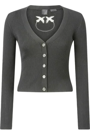 Pinko Damen, Strickwaren, Grau, LGröße: