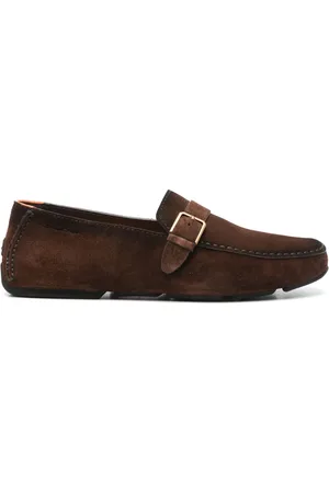 santoni Herren, Schuhe, Braun, 41 1/2 EUGröße: