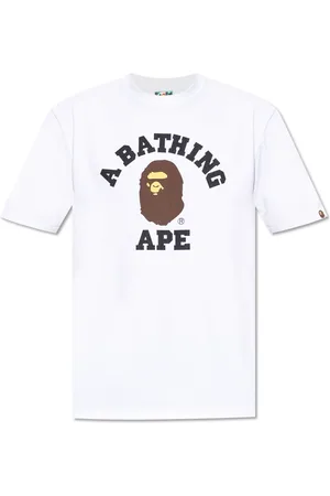 A Bathing Ape Herren, Oberteile, Weiß, MGröße: