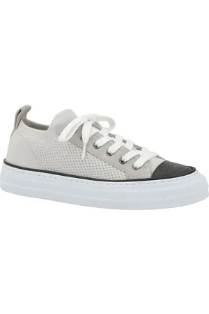 Brunello Cucinelli Damen, Schuhe, Weiß, 40 1/2 EUGröße: