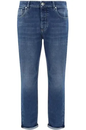 Brunello Cucinelli Herren, Jeans, Blau, MGröße: