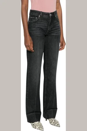 Dolce & Gabbana Damen, Jeans, Schwarzk, MGröße: