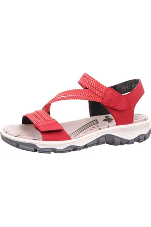 Rieker Damen, Schuhe, Rot, 39 EUGröße: