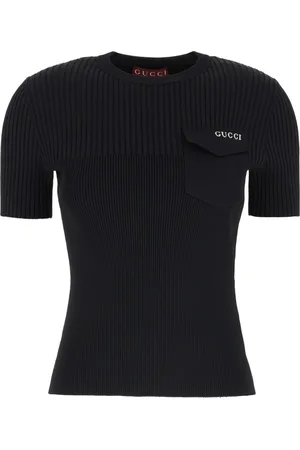 Gucci Damen, Oberteile, Schwarzk, LGröße: