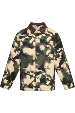 A Bathing Ape Herren, Jacken, Grün, SGröße: