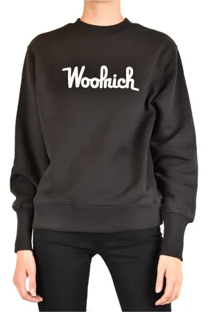 Woolrich Damen, Sweatshirts & Hoodies, Schwarzk, XSGröße: