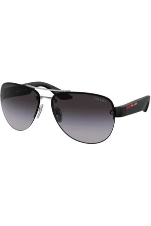 Prada Unisex, Accessories, Grau, 64 MMGröße: