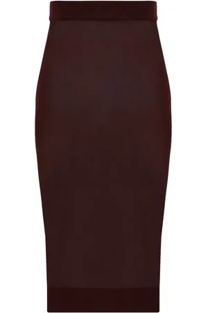 Saint Laurent Damen, Röcke, Braun, MGröße: