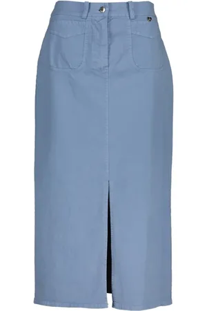 AMELIE & AMELIE Damen, Röcke, Blau, LGröße: